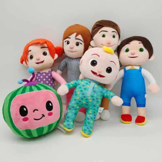 COCOMELON FAMILY STUFF TOY COLLECTION SET
