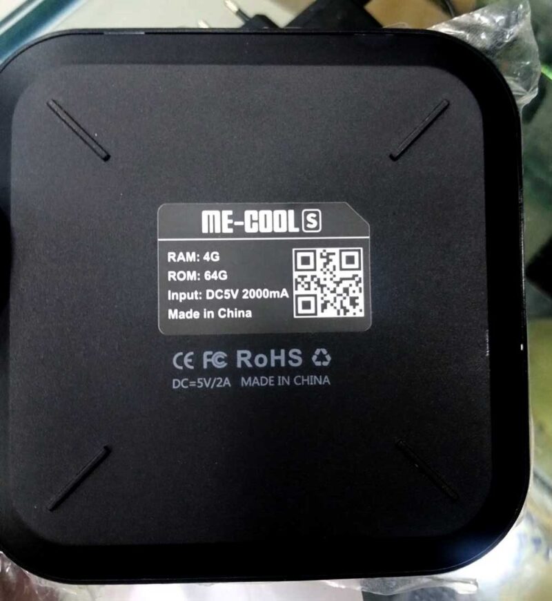 Me Cool Android Box 4GB 64GB