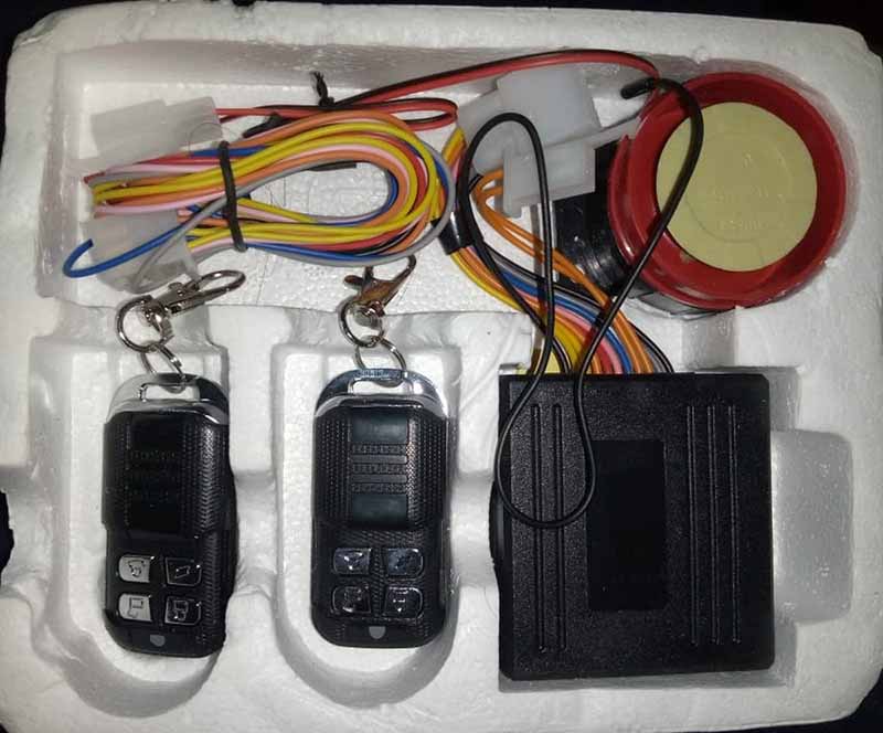 Motorcycle Security Alarm System Anti Theft Alarm System For Bikes