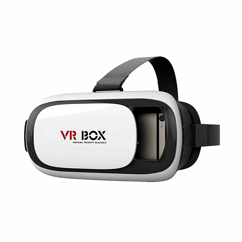 VR Box 3D Virtual Reality Glasses – White