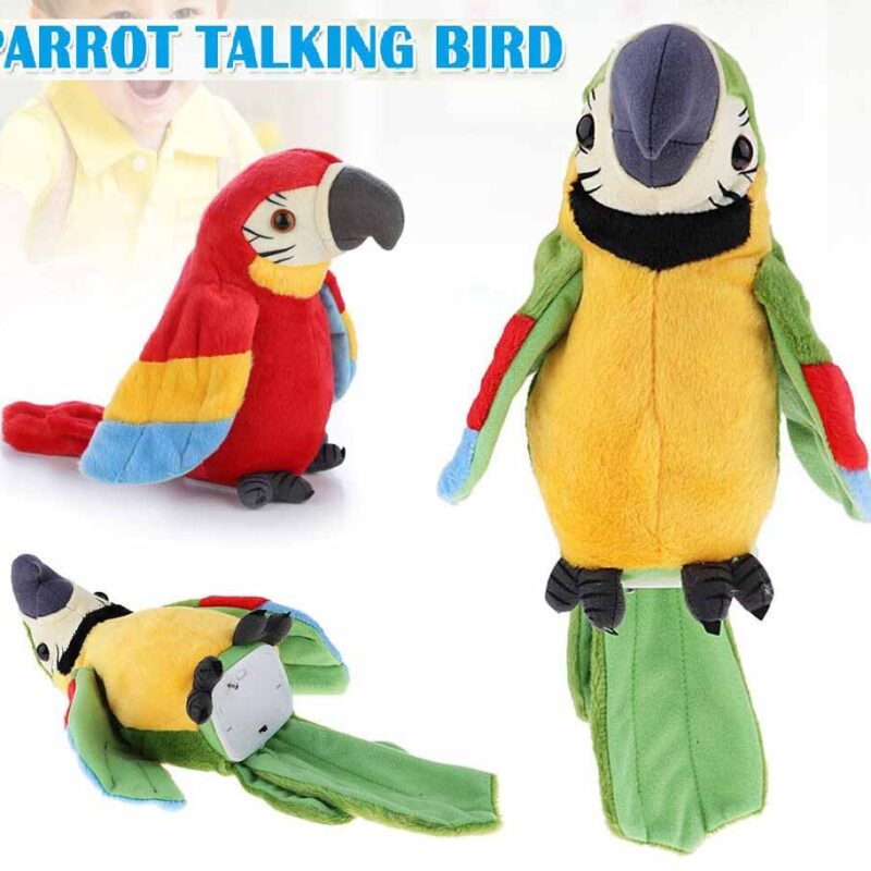Talk back stuff Parrot Toy for Kids