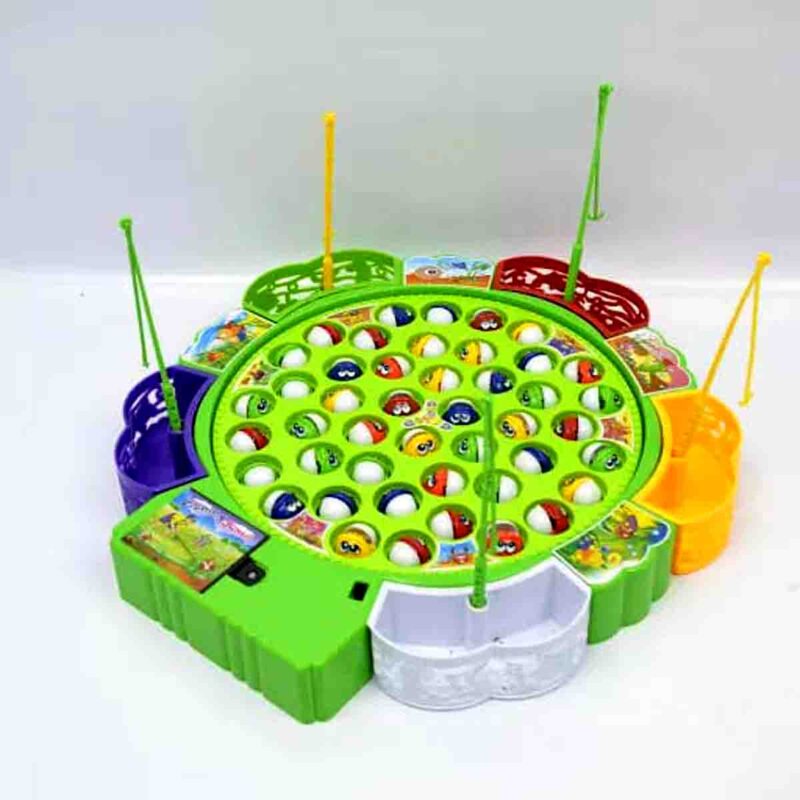 Kids Fishing Game 45 Fishes Family Entertainment For All - Multicolor