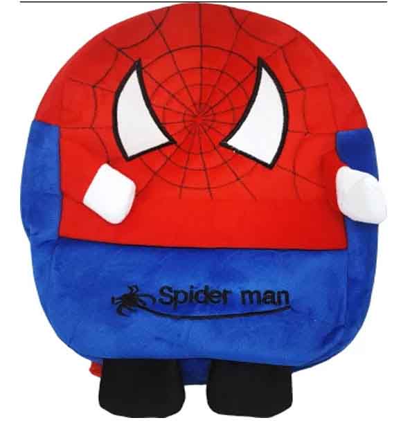 SOFT AND FLUFFY Spiderman BACKPACK For GIRLS & BOYS